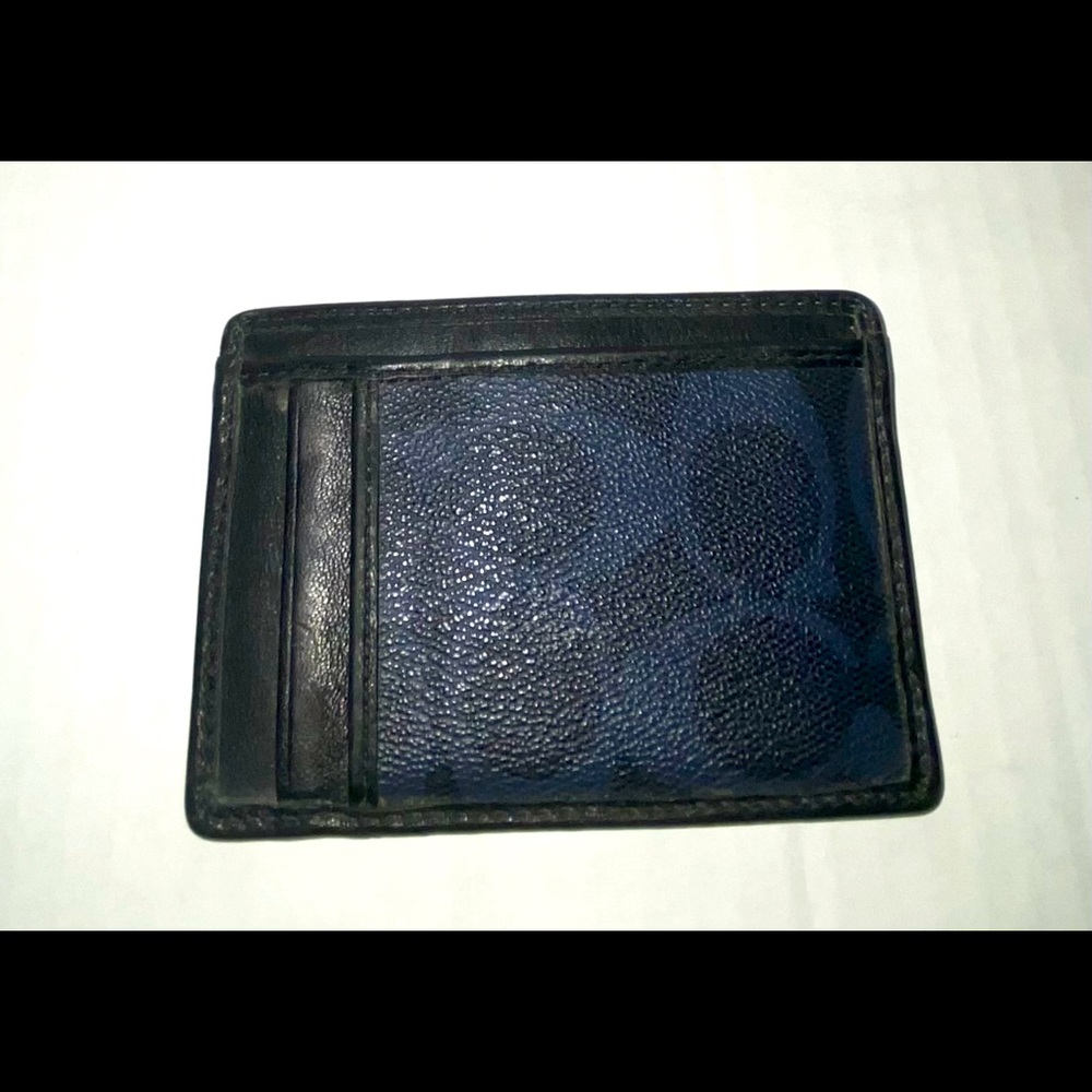 Coach men’s card wallet